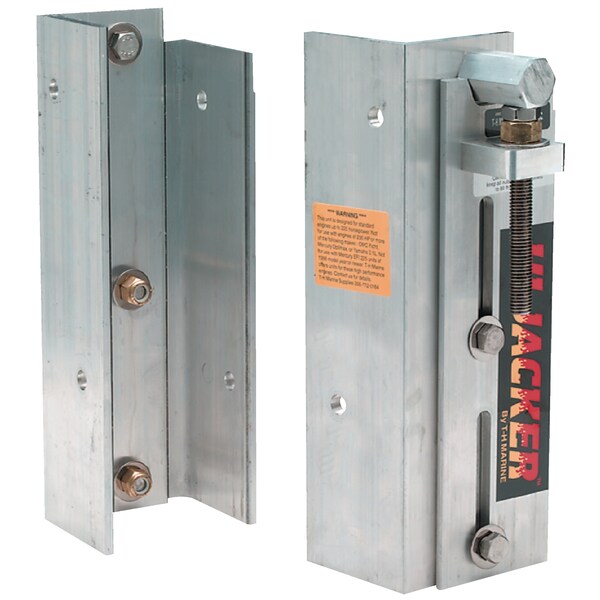 T-H Marine Supplies Hi-Jacker Jack Plate with 6" Setback For Outboards Up to 150HP JP1ADP - main